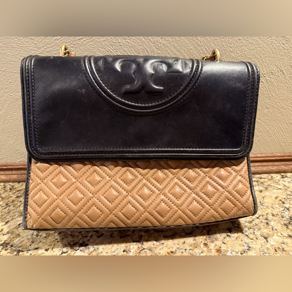 Tory Burch 2 tone purse
